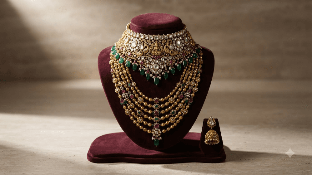 Kundan choker set